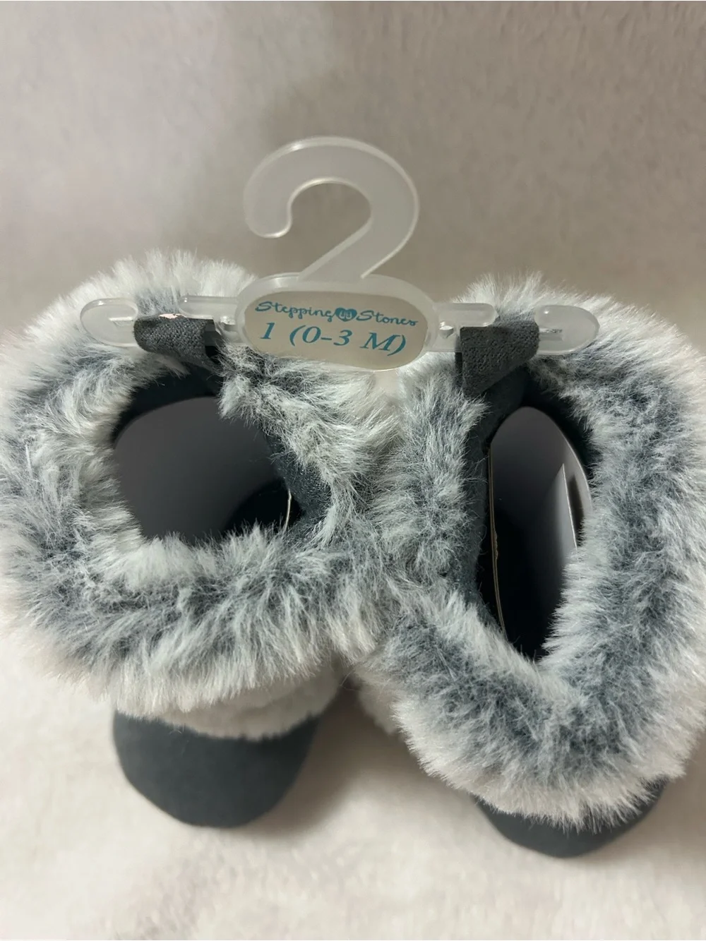 Stepping Stone Baby Faux Fur Boots 0-3 months